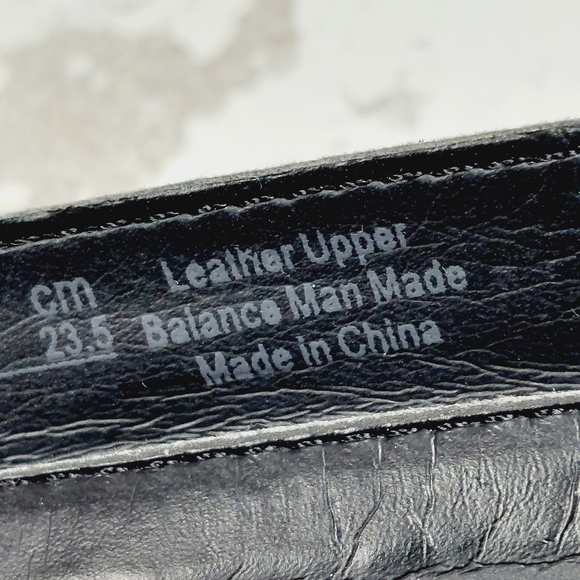 Franco Sarto Tahini Black Leather Elastic Gore Winter Boots I863 - Picture 12 of 14